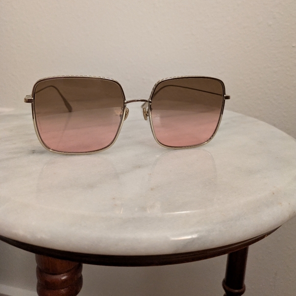 Christian Dior Diorbydior3F Pink and Gold Sunglasses main image 7